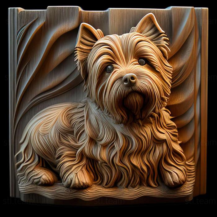3D model Wetterhoon dog (STL)